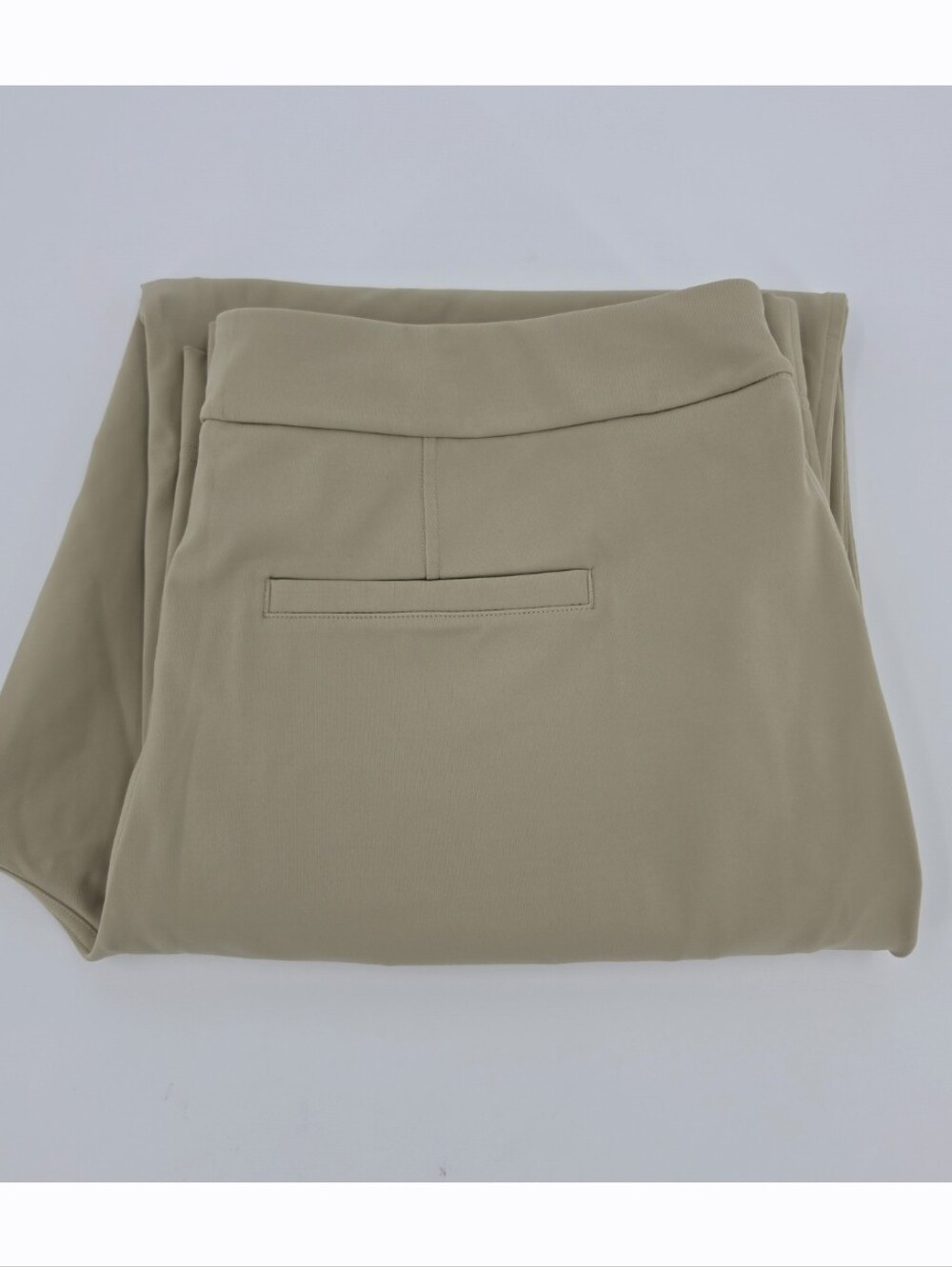 Lululemon Straight Leg Mid Rise Pant Womens Large Khaki
